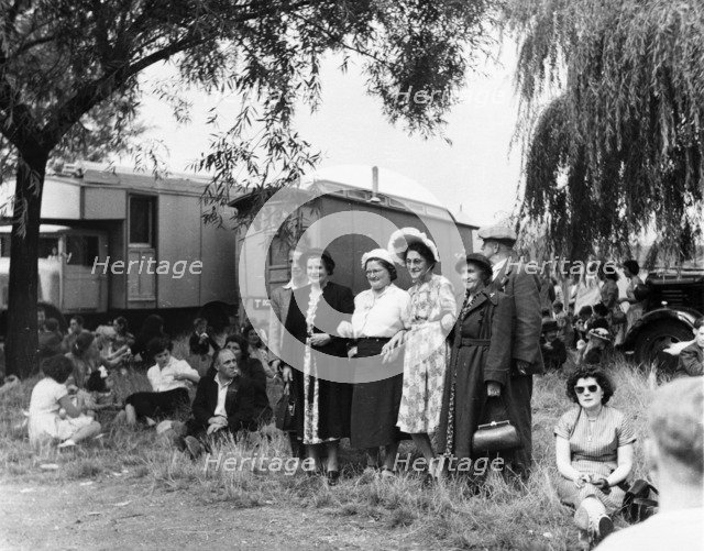 Hampstead Funfair, London, early 1950s. Artist: Henry Grant