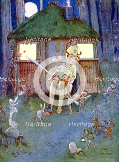 'Peter Kept Watch', (1923).Artist: Hodder & Stoughton Ltd