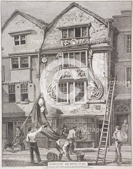 Moorfields, London, 1814. Artist: John Thomas Smith