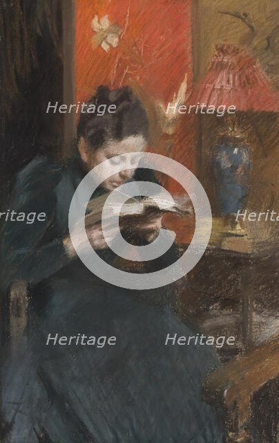 The Artist's Wife, 1889. Creator: Anders Leonard Zorn.