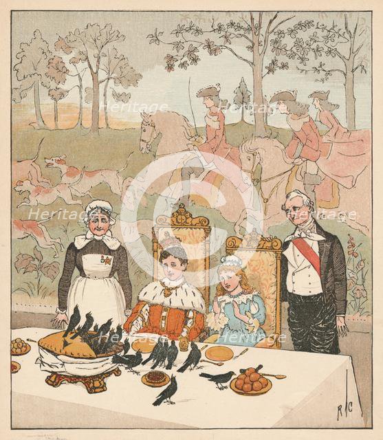 'Was not that a dainty Dish To set before the King?', 1880. Creator: Randolph Caldecott.