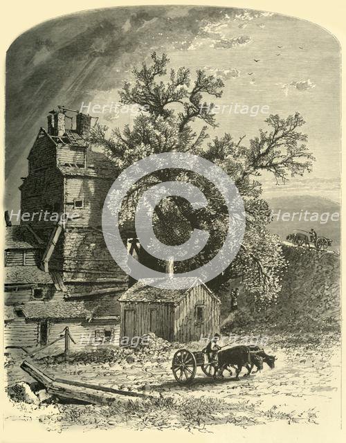 'Old Furnace, at Kent Plains', 1874.  Creator: John Douglas Woodward.