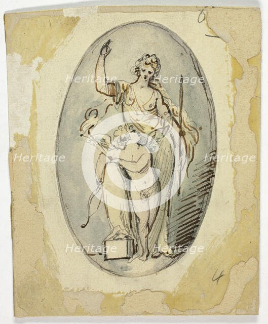 Venus and Cupid, n.d. Creator: Unknown.