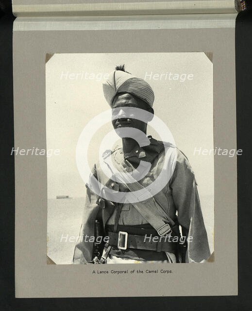 A Lance Corporal of the Camel Corps, 1960s?. Creator: Colonial Office.