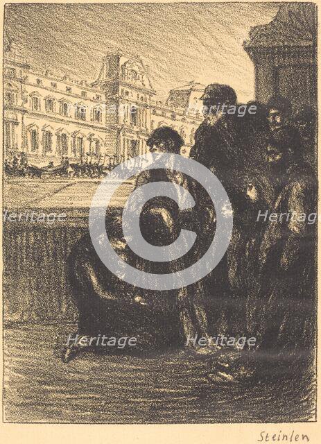 Misery and Splendor (Misere et splendeur), 1908. Creator: Theophile Alexandre Steinlen.