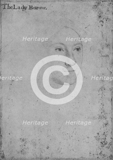 'Alice London, Lady Borough', c1541 (1945). Artist: Hans Holbein the Younger.