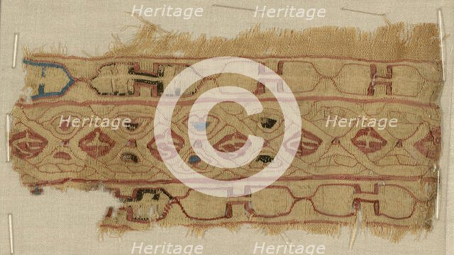 Fragment, Egypt, Fatimid period (969-1171)/Ayyubid period (1171-1250)/Mamluk period... Creator: Unknown.