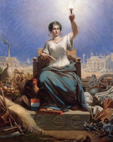 The Republic, 1848. Creator: Ange-Louis Janet.