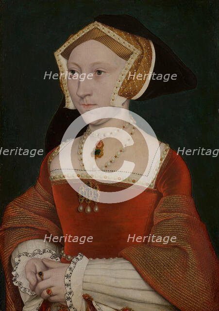 Portrait of Jane Seymour (1509?-1537), 1540. Creator: Hans Holbein the Younger.