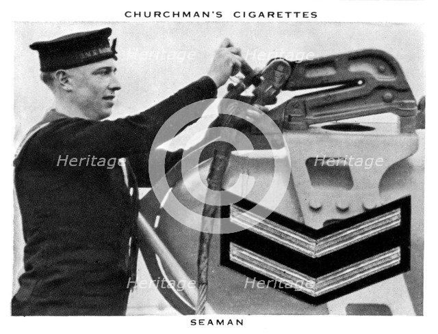 Seaman, 1937.Artist: WA & AC Churchman