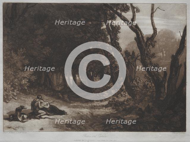 Liber Studiorum: Procris and Cephalus. Creator: Joseph Mallord William Turner (British, 1775-1851).