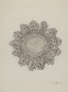 Doily, 1935/1942. Creator: Frank Nelson.