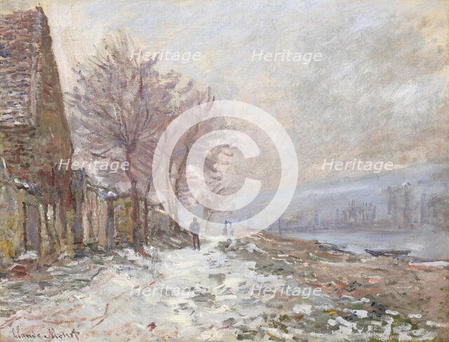 Lavacourt, Winter, 1879. Creator: Monet, Claude (1840-1926).