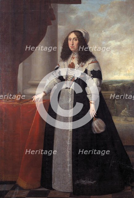 Cecilia Renata, 1611–1644, Archduchess of Austria, queen of Poland, married..., 1643. Creator: Peter Danckerts de Rij.