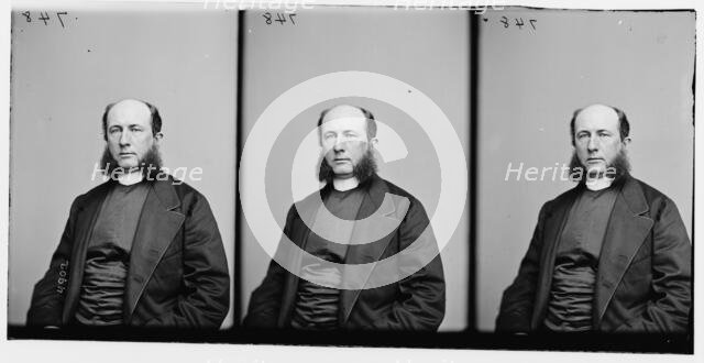 Schenck, Rev. H., ca. 1860-1865. Creator: Unknown.