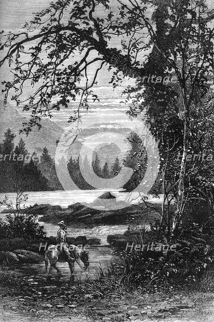 View of North Carolina, late 18th century (c1880). Artist: Unknown