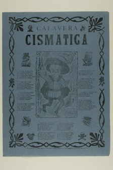Calavera cismatica (Schismatic Calavera), n.d. Creator: José Guadalupe Posada.