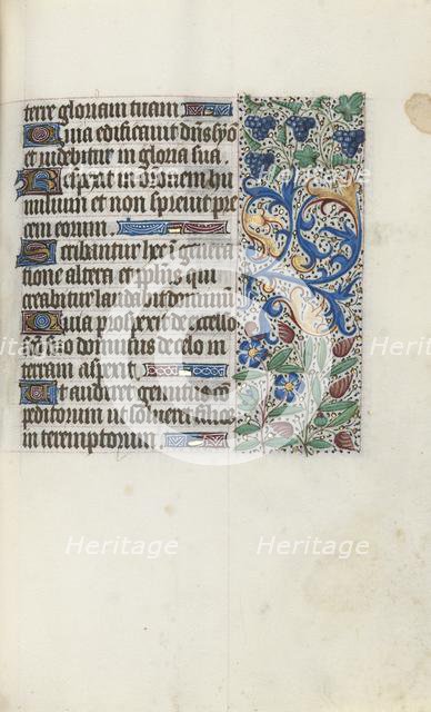 Book of Hours (Use of Rouen): fol. 89r, c. 1470. Creator: Master of the Geneva Latini (French, active Rouen, 1460-80).