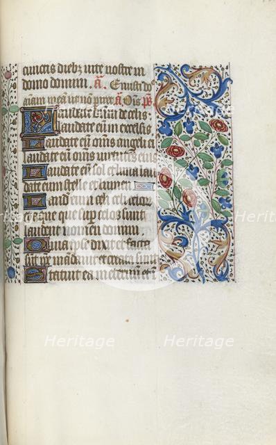 Book of Hours (Use of Rouen): fol. 141r, c. 1470. Creator: Master of the Geneva Latini (French, active Rouen, 1460-80).