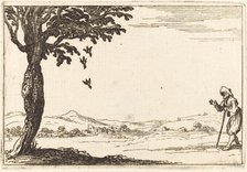 The Crow and her Young, 1628. Creator: Jacques Callot.