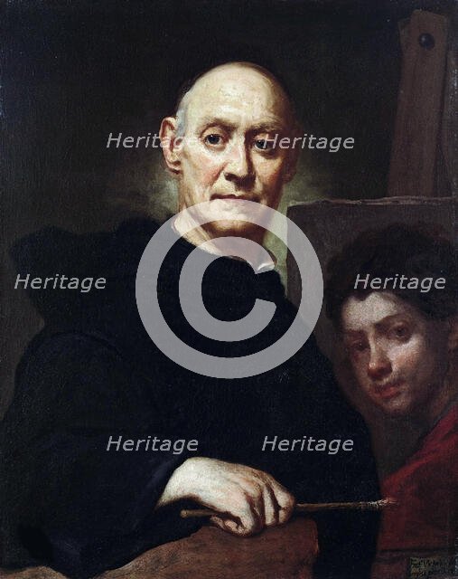 Self-Portrait, 1732. Creator: Fra' Galgario (Giuseppe Vittore Ghislandi) (1655-1743).