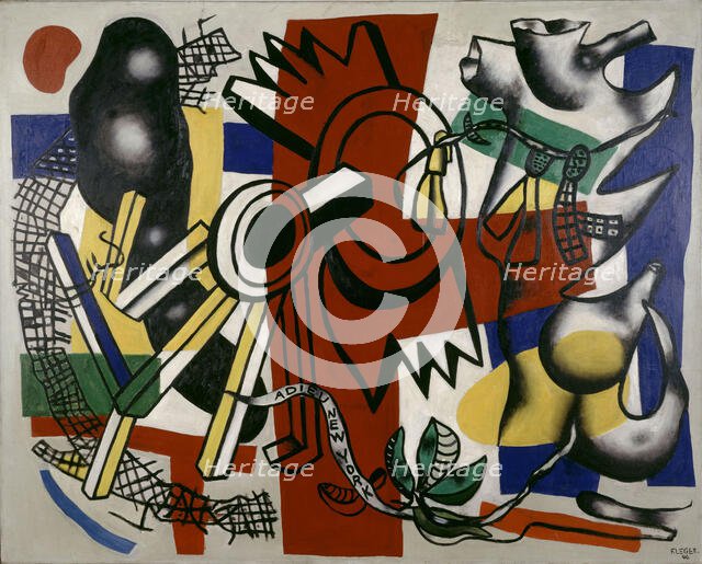 Adieu à New York, 1946.