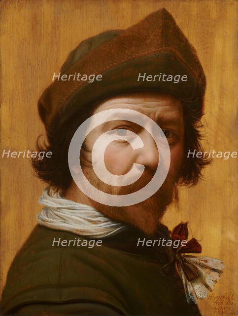 Self-Portrait, 1638. Creator: Voskuyl, Huygh Pietersz. (1591-1665).