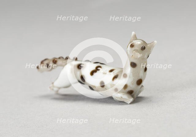 Running Dog, France, c. 1850. Creator: Verres de Nevers.