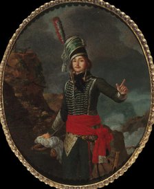 Portrait of General François Séverin Marceau-Desgraviers (1769-1796), c. 1796. Creator: Sergent-Marceau, Louis François (1751-1847).