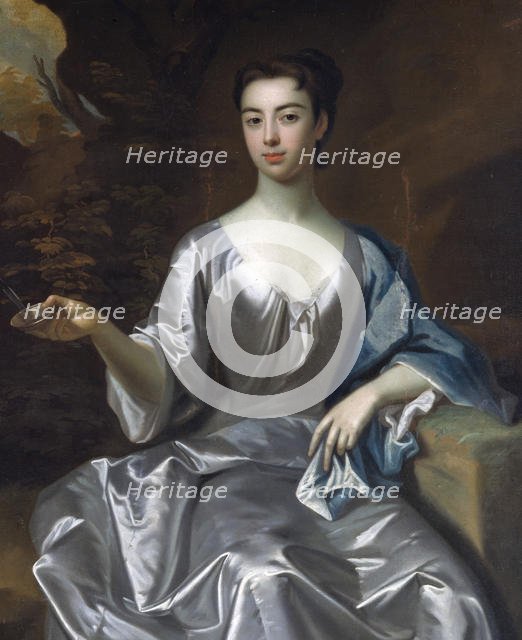 Portrait of a Woman, Called Maria Taylor Byrd, 1700-1725. Creator: Unknown.