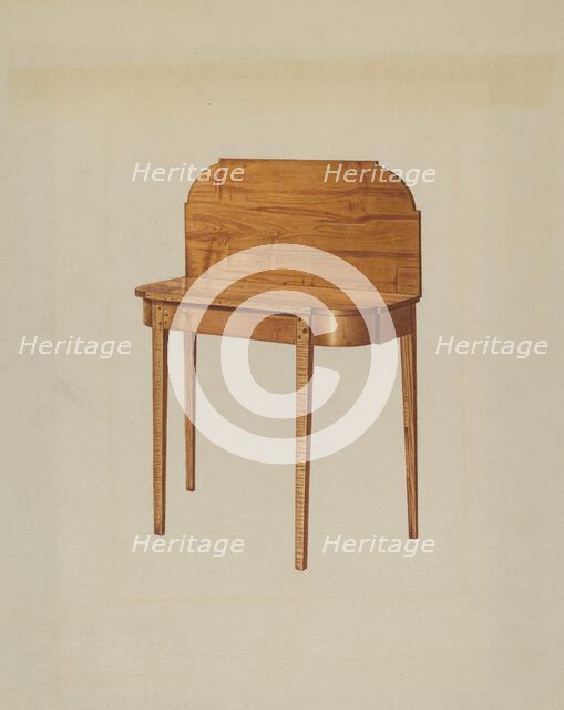 Wall-table, c. 1938. Creator: Michael Riccitelli.