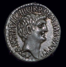 Denarius of Mark Antony, 1st century BC. Artist: Unknown