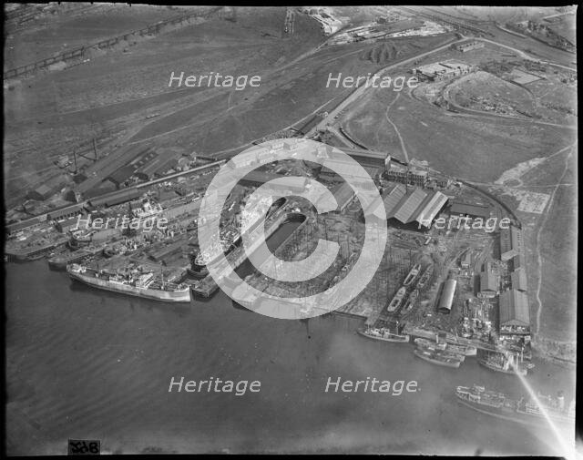 Smith's Docks, South Bank, Middlesborough, c1930s. Creator: Arthur William Hobart.