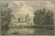 Gate to Utrecht with part of the promenade, 1750. Creator: Jacobus van Liender.