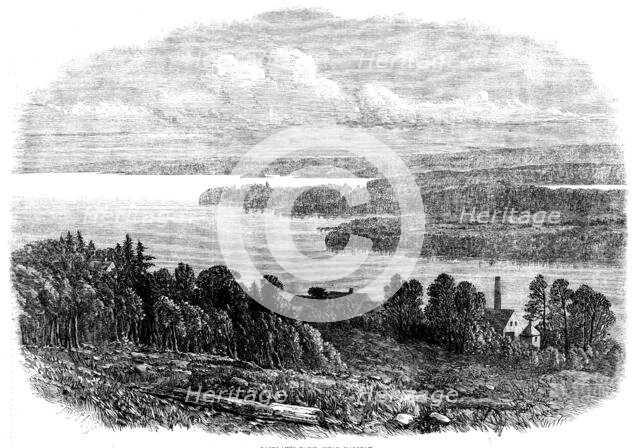 Nova Scotian Goldfields: Laidlaw's Farm, near Halifax, 1862. Creator: Smyth.