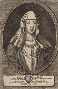 Eudoxia Radziwill. From: Icones Familiae Ducalis Radivilianae, 1758.