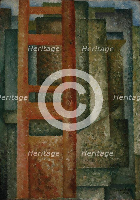 Through the Windows (Unfolding - Intersection), 1914. Creator: Souza-Cardoso, Amadeo de (1887-1918).