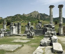 Temple of Artemis, Sardis, Turkey, 1999. Creator: Unknown.