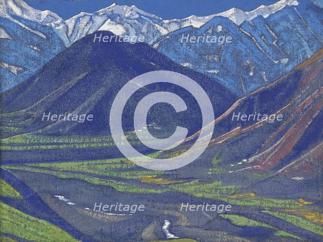 Spring in Kullu, 1929.