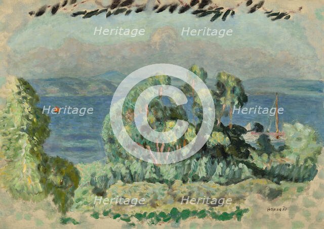 Eucalyptus trees, 1911. Creator: Bonnard, Pierre (1867-1947).