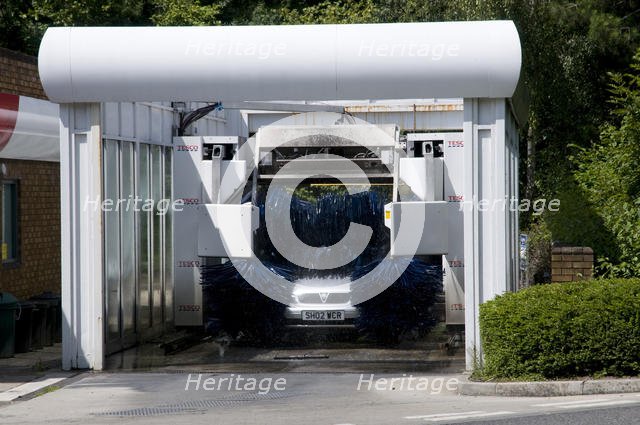 2011 Automated car-wash. Creator: Unknown.