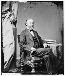 Henry L. Dawes of Massachusetts, between 1860 and 1875. Creator: Unknown.