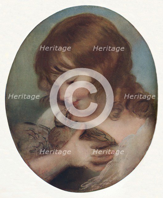 'Mrs. Shurlock (Henrietta Russell)', c1799. Artist: John Russell.