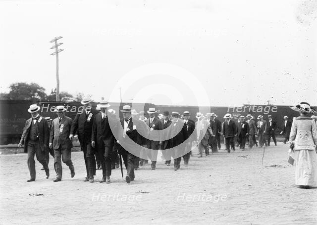Wilson Notification Committee, between c1910 and c1915. Creator: Bain News Service.