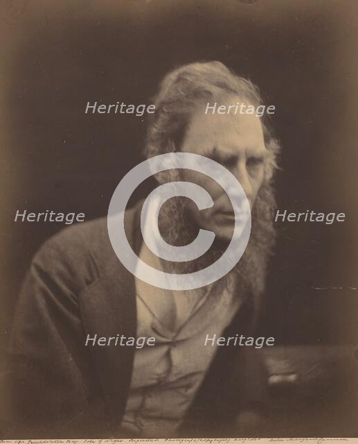 Joseph D. Hooker, 1868. Creator: Julia Margaret Cameron.