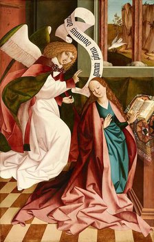 Annunciation to Mary, 1490. Creator: Rueland Frueauf d. Ä..