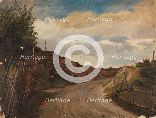 Country Road, 1844. Creator: Adolph Tidemand.