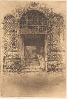 The Doorway, 1880. Creator: James Abbott McNeill Whistler.