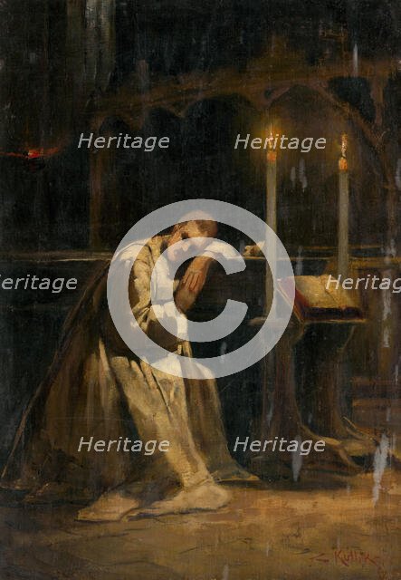 Monk, 1880-1900. Creator: Kiril Kutlik.