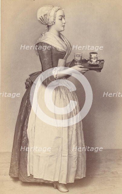 Meister-Werke der Dresdner Galerie. Dresdner Gemaelde-Galerie: nach original-cartons von E..., 1870. Creator: Jean-Etienne Liotard.